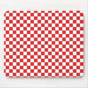 Mousepad Vermelho e Branco