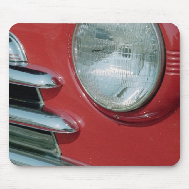 Mousepad Vermelho fatiado (Frente)