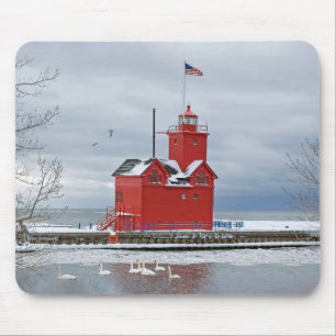 Mousepad Vermelho Grande