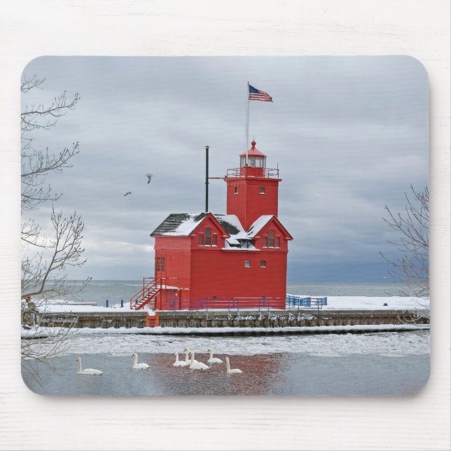 Mousepad Vermelho Grande (Frente)