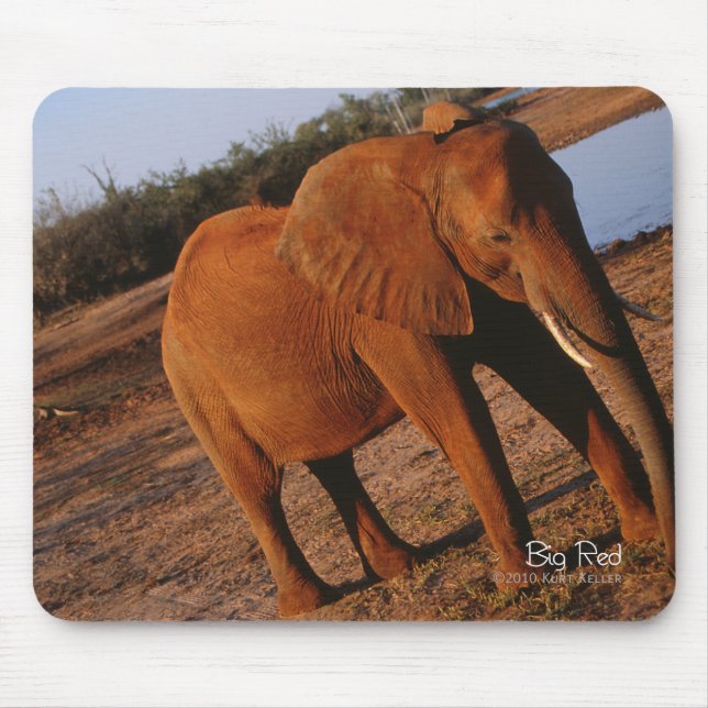 Mousepad Vermelho Grande (Frente)