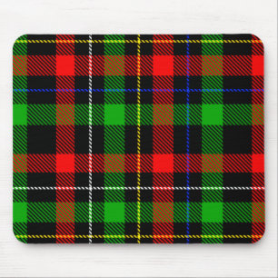 Mousepad Vermelho Natal Verde Branco Flanela Xadrez Design