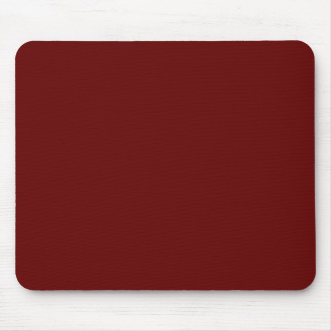 Mousepad Vermelho Natal, vermelho sólido, vermelho profundo (Frente)