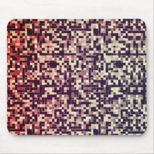 Mousepad Vermelho para marrom, tipo ladrilho ou pequenos qu