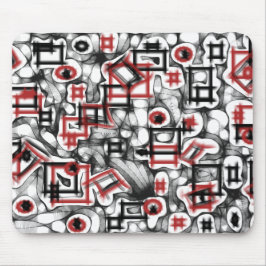 Mousepad Vermelho por toda a parte