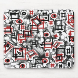 Mousepad Vermelho por toda a parte