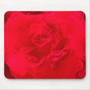 Mousepad Vermelho Profundo de Rosa com sangue