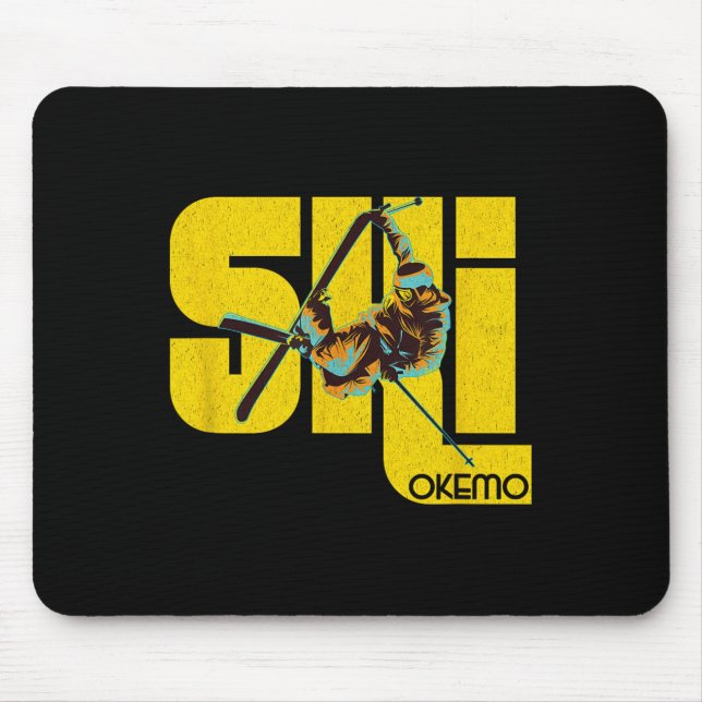 Mousepad Vermont Okemo Mountain Ski (Frente)