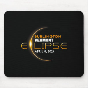 Mousepad Vermont Total Solar Eclipse 2024