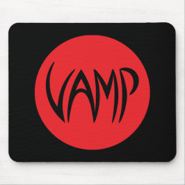 Mousepad Versão do Texto Vamp (Vermelho/Preto)