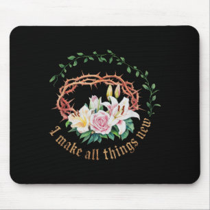 Mousepad Versículo Bíblico Fé Cristã Cristianismo Igreja Je