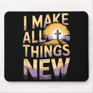 Mousepad Versículo Bíblico Fé Cristã Cristianismo Igreja Je