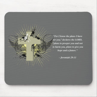Mousepad Verso da bíblia do 29:11 de JEREMIAH