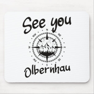 Mousepad Vês-Te A Caminhar De Olbernhau Alemanha Férias Ski
