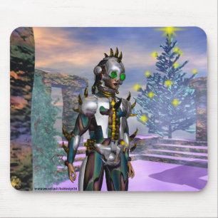 MOUSEPAD VÉSPERA DE ANO-NOVO DE UM CIBORGUE CAÍDO DO FUTURO
