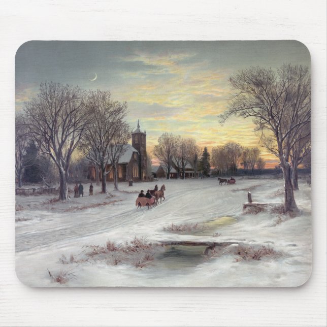 Mousepad Véspera de Natal (Frente)