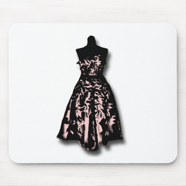 Mousepad Vestido do vintage (Frente)