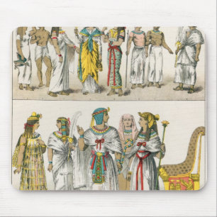 Mousepad Vestido egípcio, 'do der Voelker de Trachten