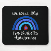 Vestimos Azul Para O Mês De Consciência Da Diabete