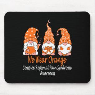 Mousepad Vestimos Laranja Para A Complexa Síndrome Regional