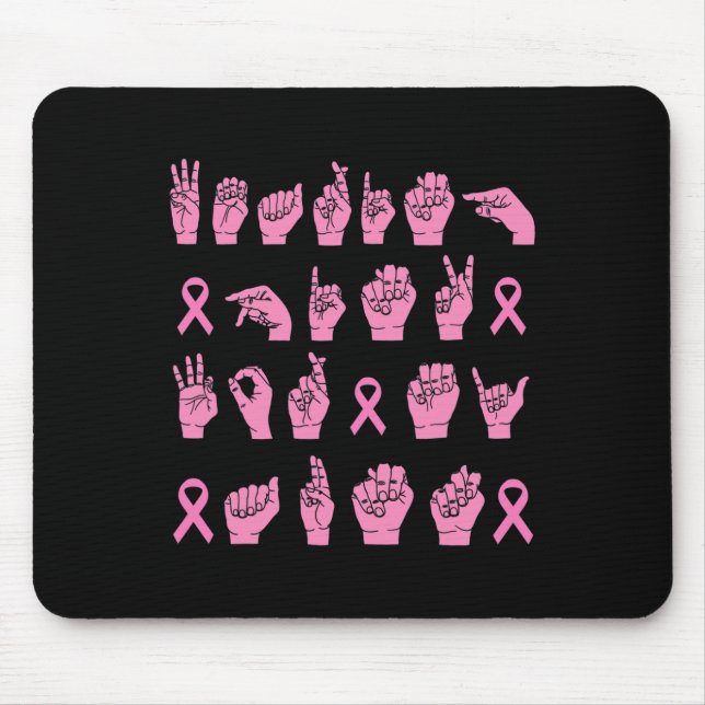 Mousepad Vestindo Cor-De-Rosa Para A Minha Suspensão De Lín (Frente)