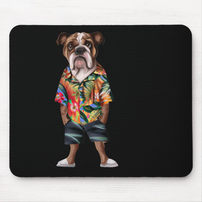Mousepad Vestindo Um Havaí E Shore 1 (Frente)
