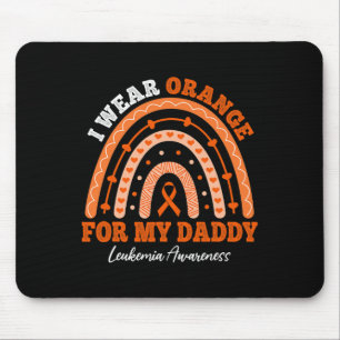 Mousepad Vestir Faixa Laranja Para Sensibilização Contra Le