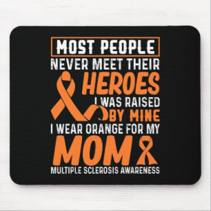 Mousepad Vestir Laranja Para A Minha Mãe Esclerose Múltipla