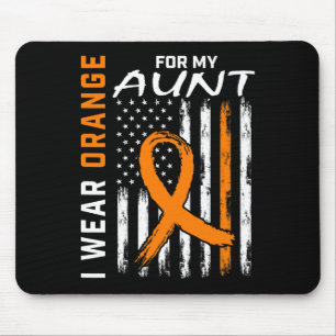 Mousepad Vestir Laranja Para Minha Tia Esclerose Múltipla A