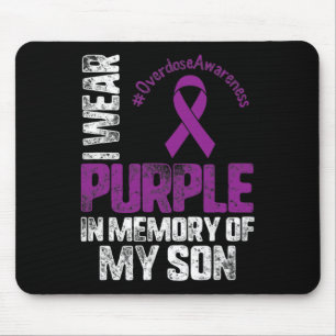 Mousepad Vestir O Roxo Em Memória Dos Meus Filhos Que Sobre