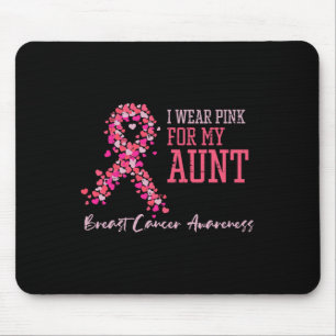 Mousepad Vestir Rosa Para O Suporte De Consciência Da Minha