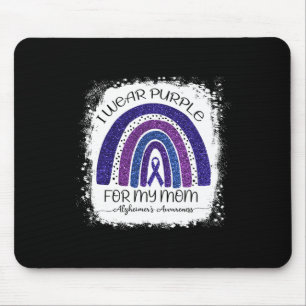 Mousepad Vestir Roxo Para Minha Mãe Alzheimerheimer Sangrad