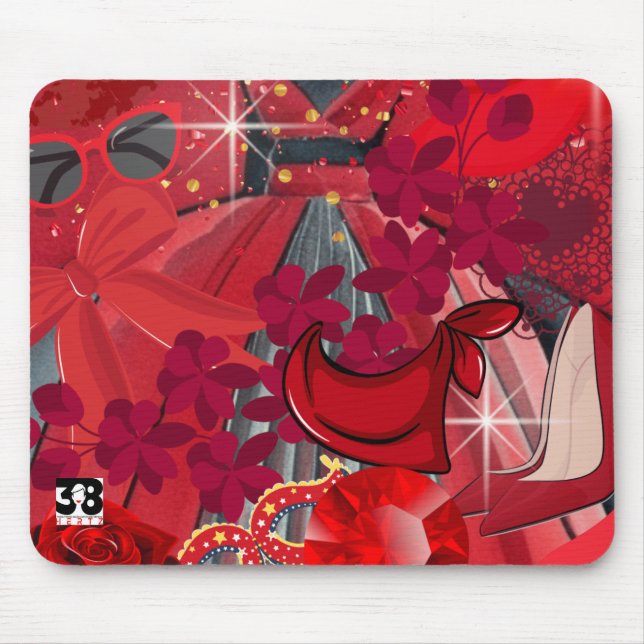 Mousepad Vestir Vermelho (Frente)