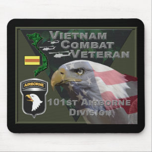 Mousepad Veterano da 101ª Divisão Aerotransportada no Vietn
