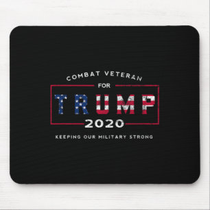 Mousepad Veterano Para Trump 2020&# - Mantenha Nossa Força