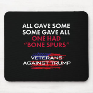 Mousepad Veteranos Antirtrump Draft Dodger Bone Spurs Para