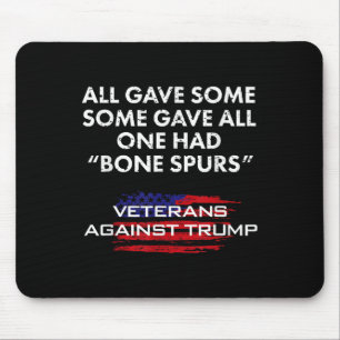 Mousepad Veteranos Antirtrump Draft Dodger Bone Spurs Para 