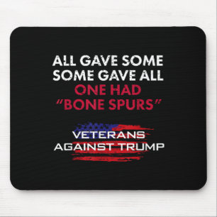 Mousepad Veteranos Antirtrump Draft Dodger Bone Spurs Para