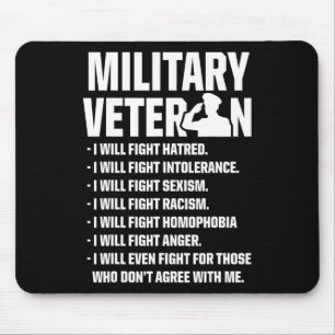 Mousepad Veteranos Contra Trump 2020 Combatem Eleições Nos