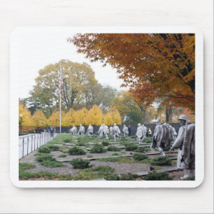 Mousepad Veteranos do memorial de Guerra da Coreia