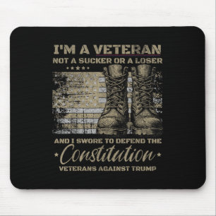 Mousepad Veteranos militares retrógrados contra o protesto