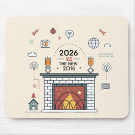 Mousepad Vetor de Cultura Digital 2026 é o Novo 2016
