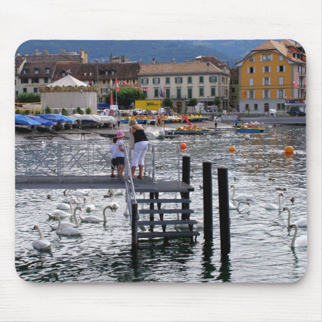 Mousepad Vevey Lake Genebra (Frente)