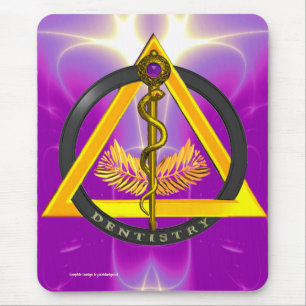 MOUSEPAD VIA DE DENTISTRAÇÃO DENTISTA DE ASCLEPIUS
