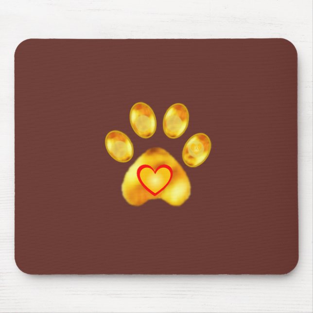 Mousepad Via de Ouro Elegante (Frente)