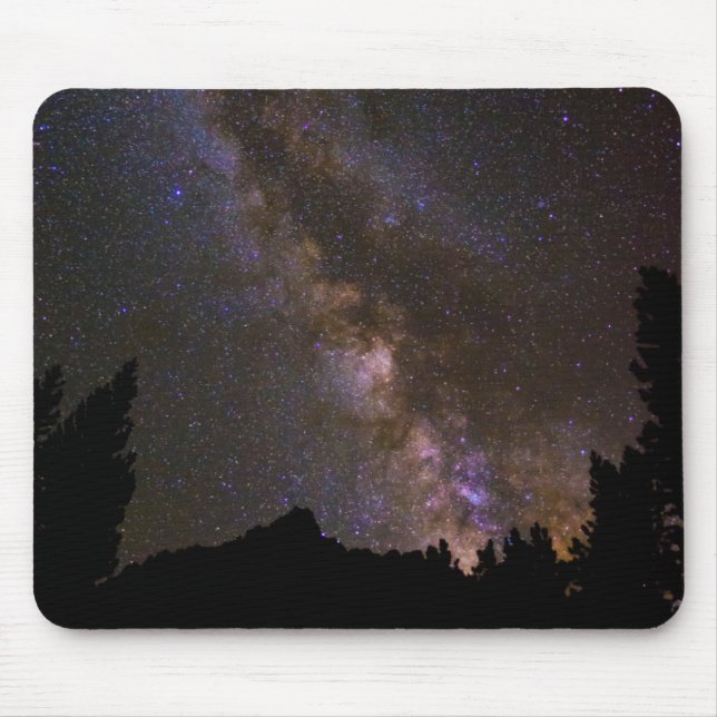 Mousepad Via Láctea estrelada, Califórnia (Frente)