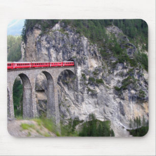 Mousepad Viaduto de Landwasser na suiça