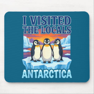 Mousepad Viagem à Antártida Lembrança Pinguim Expedição