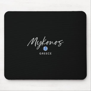 Mousepad Viagem à Ilha de Mykonos Grécia Escapadela de Verã