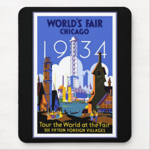 Mousepad Viagem Antiga Chicago 1934